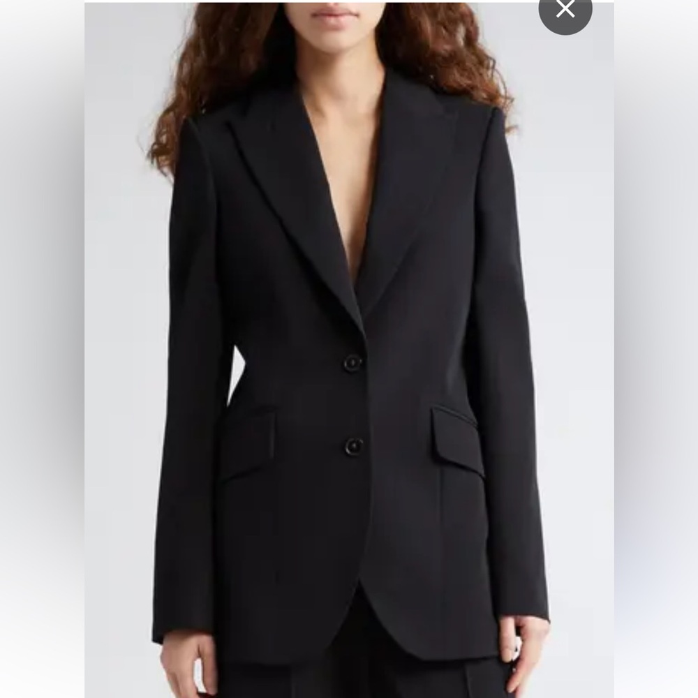 MM LAFLEUR Crepe Fitted Blazer